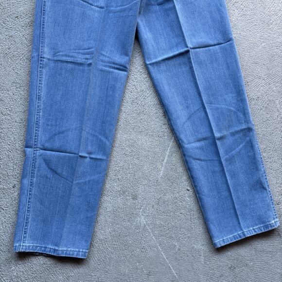 Deadstock Dockers Jeans Men's 31x32 Pleated Denim Levis Classic Fit Vintage NOS - Picture 10 of 13